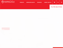 Tablet Screenshot of millenniumseating.com